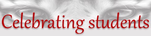 Celebrating Students Title Image Celebrating Students Title Image